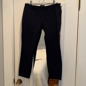 Navy J. crew Minnie twill pants size 4